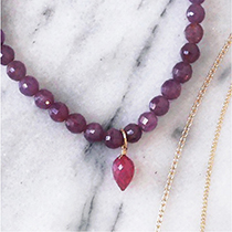 Rubies Social Bracelet